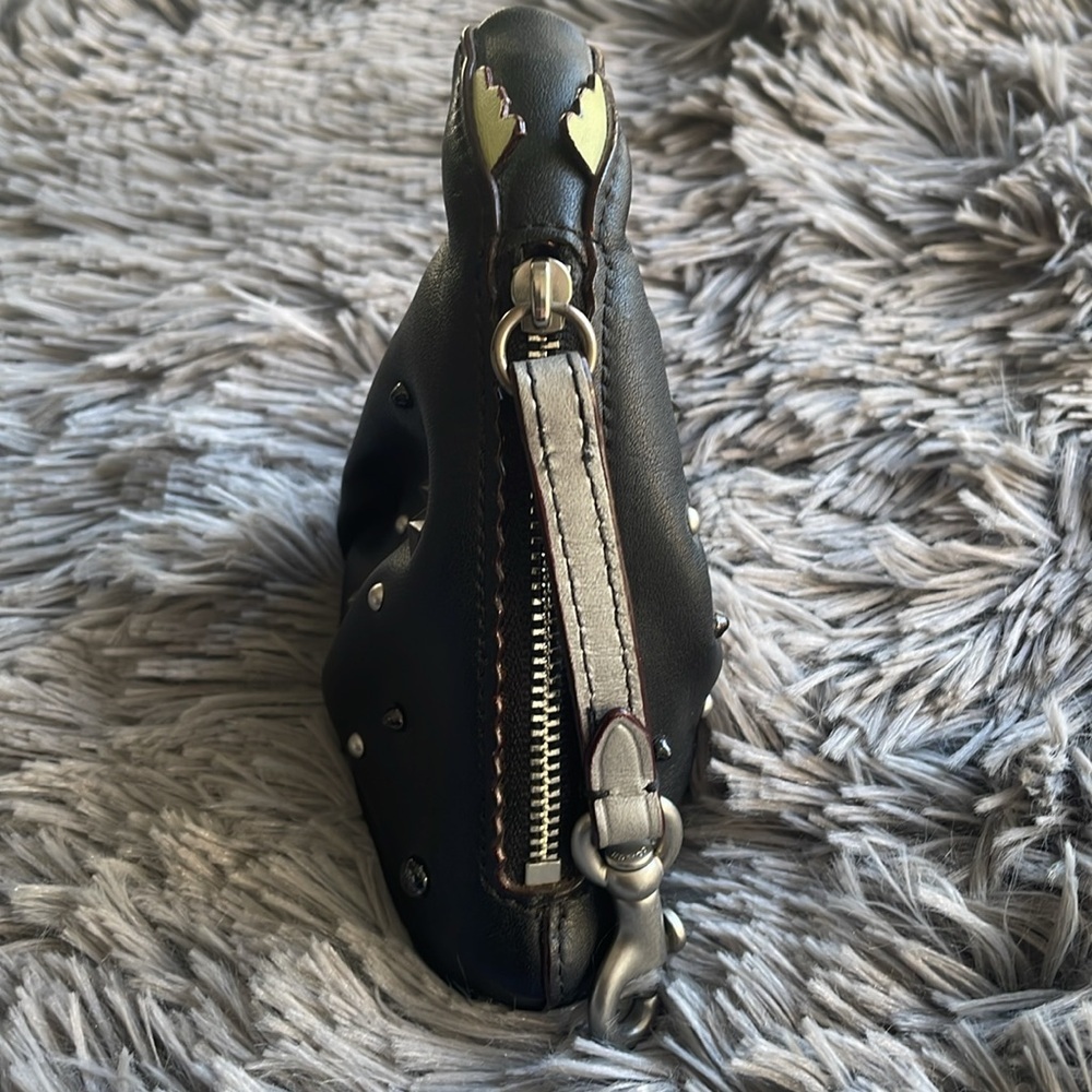 Coach ‘Space Rexy’ Leather Coin Purse/Pouch - Picture 6 of 15